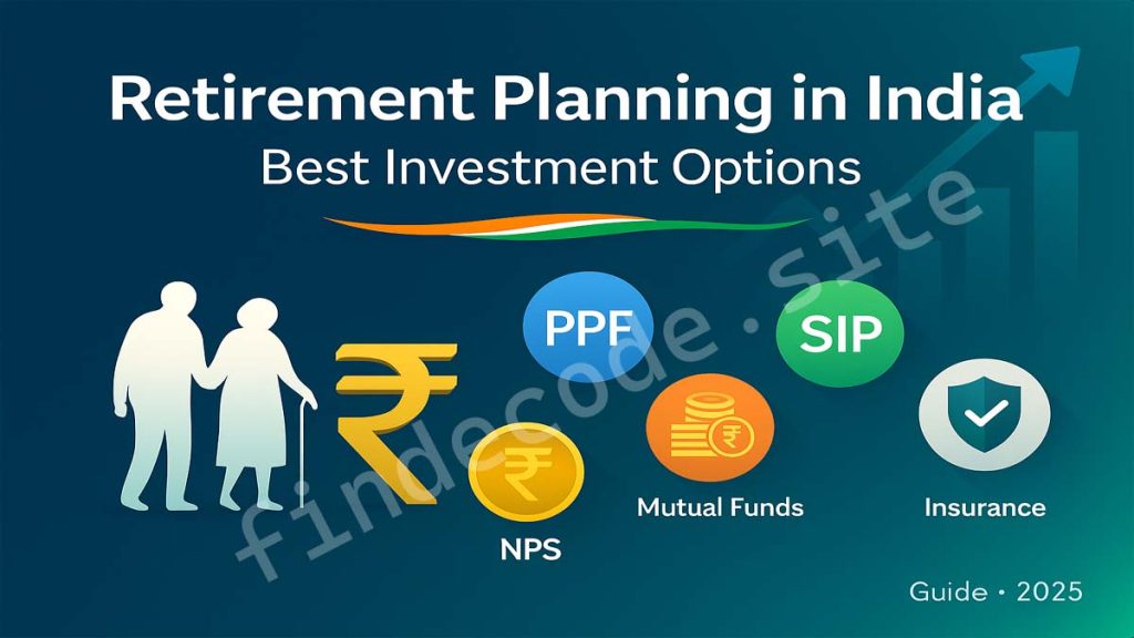 Retirement Planning in India Best Investment Options Best Investment Options Explained with PPF, NPS, SIP, Mutual Funds